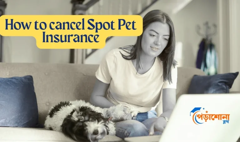 How to cancel Spot Pet Insurance